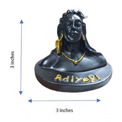 Home Artists Black Resin Handicraft Showpiece - Pack of 1