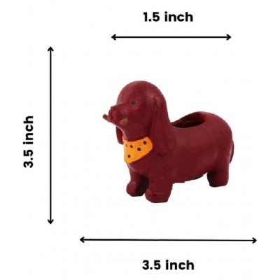 Home Artists Brown Resin Handicraft Showpiece - Pack of 1