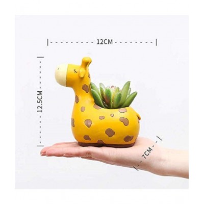 Home Artists Multicolour Polyresin Decorative Pots - Pack of 1