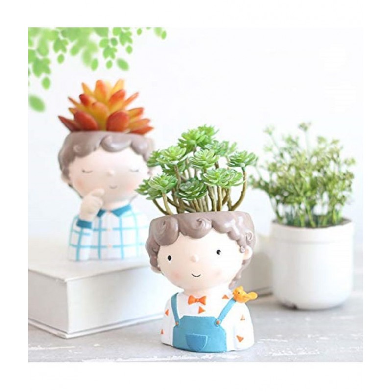 Home Artists Multicolour Resin Handicraft Showpiece - Pack of 2