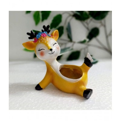Home Artists Multicolour Resin Handicraft Showpiece - Pack of 3