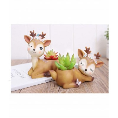 Home Artists Multicolour Resin Handicraft Showpiece - Pack of 3