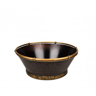 Hosley Black Iron Decoratives Bowls & Plates - Pack of 1