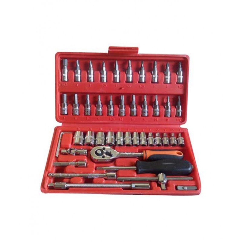 Hoyo Socket Wrench Set Of 46 Pcs