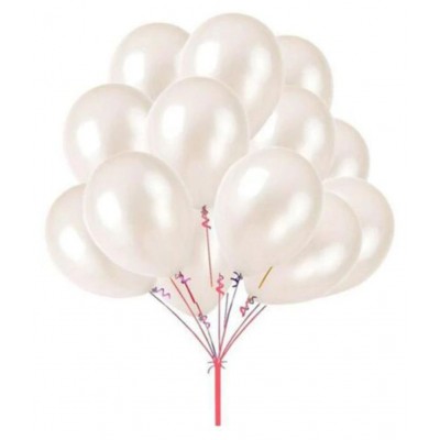 I Q Creations Happy Birthday Letter Foil Balloon Set of Rose Gold+HD Metallic Balloons (Black and White) Pack of 30pcs for Birthday Party Decoration