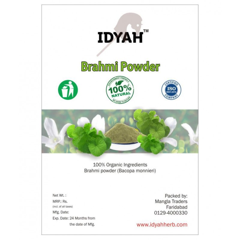 IDYAH Brahmi powder 400g Powder 400 gm Pack Of 1