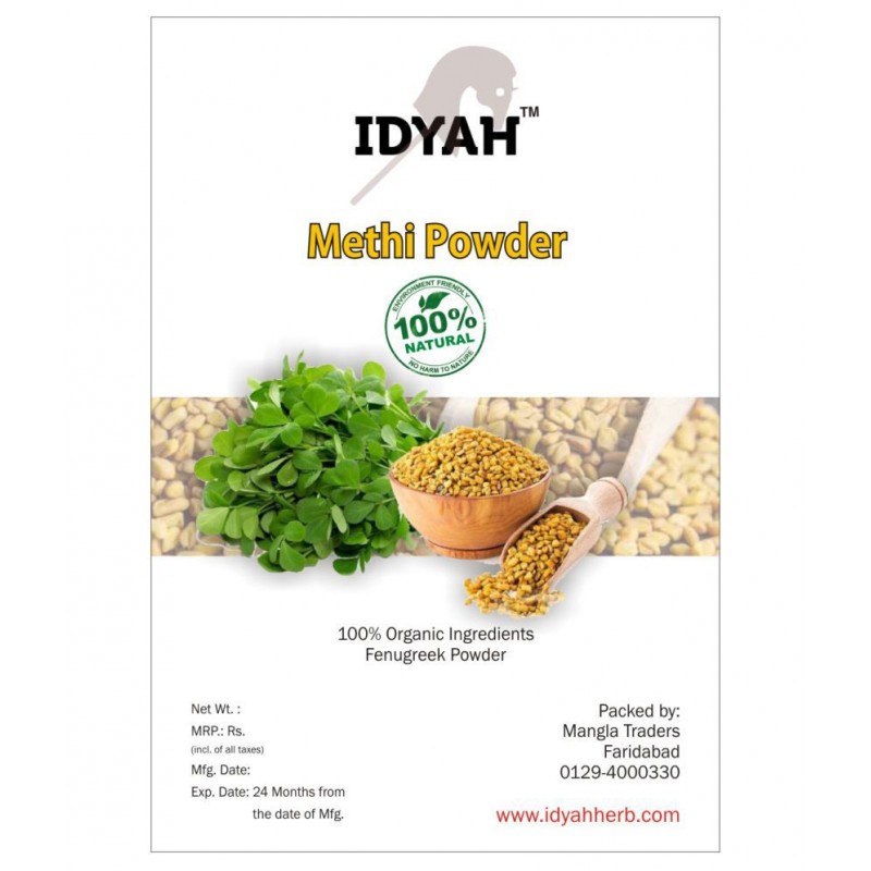 IDYAH Methi Powder 400g Powder 400 gm Pack Of 1