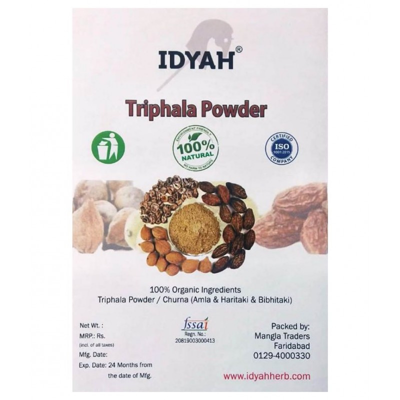 IDYAH Triphala Powder 400g Powder 400 gm Pack Of 1