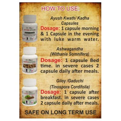 IMMUNITY BOOSTER MINISTRY OF AYUSH AYURVEDIC KWATH CAPSULE , ASHWAGANDHA & GILOY CAPSULES Capsule 500 mg Pack of 3 IMMUNITY BOOSTER MINISTRY OF AYUSH AYURVEDIC KWATH CAPSULE , ASHWAGANDHA & GILOY CAPSULES Capsule 500 mg Pack of 3