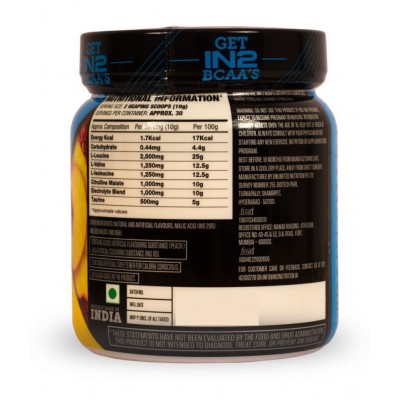 IN2 BCAA Peach 300 gm