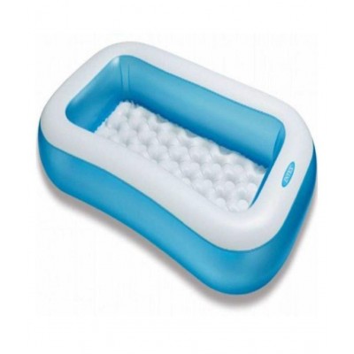INTEX 5 FEET BATH TUB CUM RECTANGULAR POOL WITH INTEX AIR PUMP