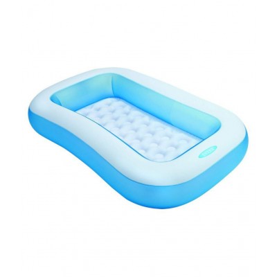 INTEX 5 FEET INFLATABLE RECTANGULAR POOL SIZE IN INCHES 65.5-39.5-10 BY Ayansh Gen. Store