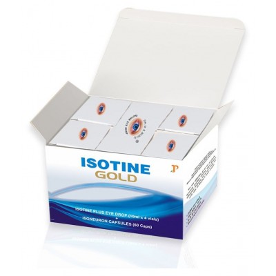 ISOTINE GOLD KIT Isotine Gold Eye Drops Capsule 1 gm Pack Of 1