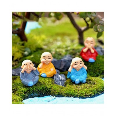 Idream Assorted Resin Figurines - Pack of 4