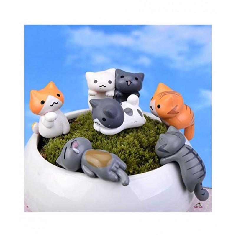Idream Assorted Resin Figurines - Pack of 6