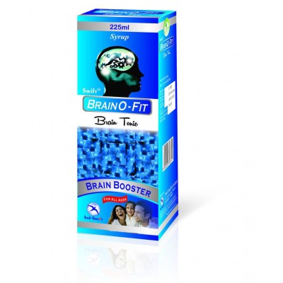 Ind-Swift Brain O Fit-Brain Tonic Liquid 225 ml Pack Of 1