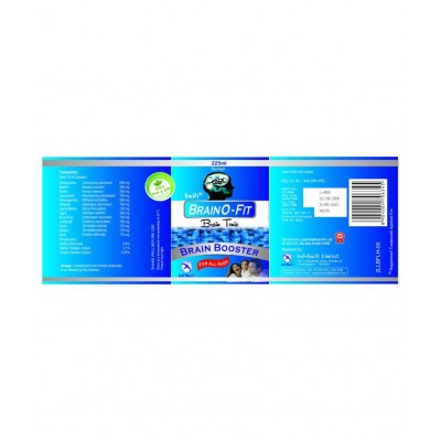 Ind-Swift Brain O Fit-Brain Tonic Liquid 225 ml Pack Of 1