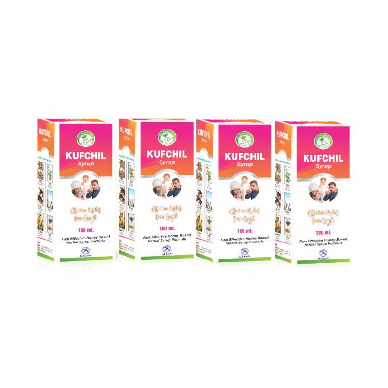 Ind-Swift Kufchil for Cough & Cold Liquid 100 ml Pack Of 4