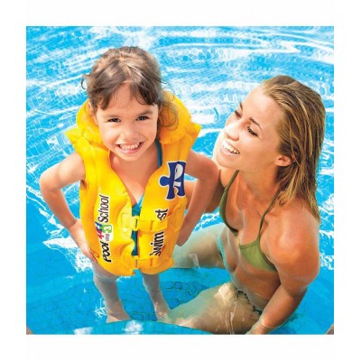 Intex Inflatable Pool School Swim Jacket