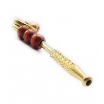 Ira Gold 8 cm Brass Pipe - Pack of 1