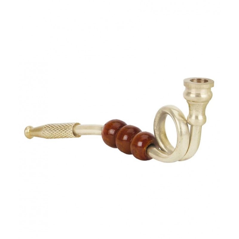 Ira Gold 8 cm Brass Pipe - Pack of 1