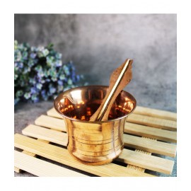 JDS Puja Articles Pure Copper Panch patra with Spoon for Pooja Copper Kalash (No:S) JDS Puja Articles Pure Copper Panch patra with Spoon for Pooja Copper Kalash (No:S)
