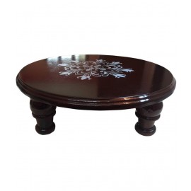JVJP I Wood - Wood Chowki ( Pack of 1 ) JVJP I Wood - Wood Chowki ( Pack of 1 )