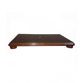 JVJP I Wood Manai Palagai / Pooja Stand, Size: 10x16x3 Inches