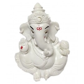 Jai Ambay Arts Lord Ganesha Ceramic Idol