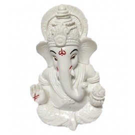 Jai Ambay Arts Lord Ganesha Ceramic Idol