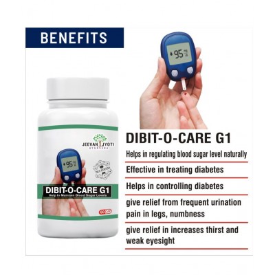 Jeevan Jyoti Ayurveda Diabetes Capsule 60 mg Pack Of 1