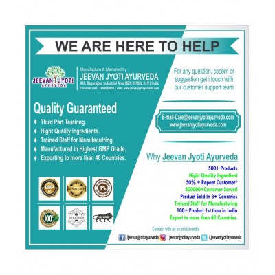 Jeevan Jyoti Ayurveda Diabetes Capsule 60 mg Pack Of 1