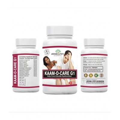 Jeevan Jyoti Ayurveda Kaamocare G1 Capsule 60 no.s Pack Of 1