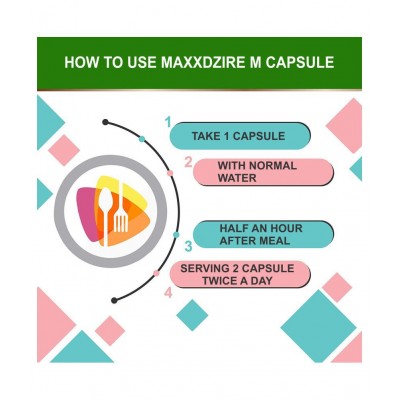 Jeevan Jyoti Ayurveda Maxxdzire M Capsule 60 no.s Pack Of 1