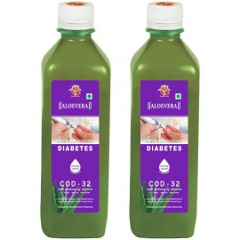 Jeevanras Aloevera Cod 32 (1000 ml) Pack of 2 | WHO-GLP,GMP Certified Product | No Added Colour | No Added Sugar Jeevanras Aloevera Cod 32 (1000 ml) Pack of 2 | WHO-GLP,GMP Certified Product | No Added Colour | No Added Sugar