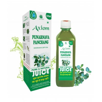 Jeevanras Punernava Juice 500 ml (Pack of 2)| 100% Natural WHO-GLP,GMP,ISO Certified Product