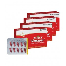 Jolly Anti-Piles Vaseer Cap - 40 Capsule 4 gm Pack Of 4