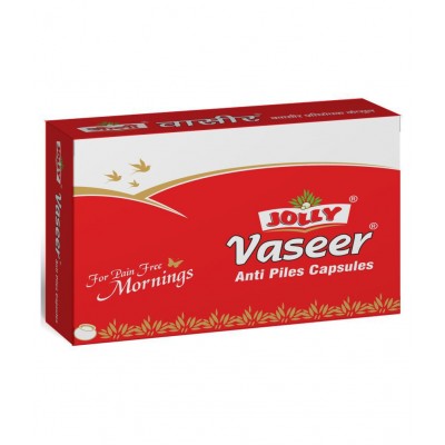 Jolly Anti-Piles Vaseer Cap - 70 Capsule 7 gm Pack Of 7