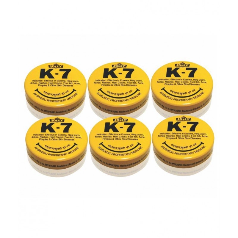 Jolly K-7 Itching and other skin diseases Gel 6 gm Pack Of 6