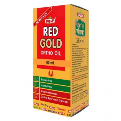 Jolly Pack of 1 Red Gold Ortho Oil 1 gm Pack Of 1
