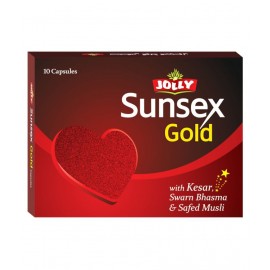 Jolly pack of 1 Sunsex Gold Capsule 1 gm Pack Of 1