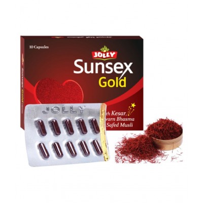 Jolly pack of 4 Sunsex Gold Capsule 4 gm Pack Of 4