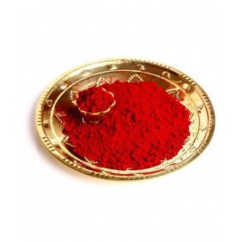 KATRA VAISHNODEVI SUPER RED ROSE SINDHOOR KUMKUM FOR DAILY PUJA AND TILAK 80 GRAMS