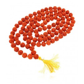 KESAR ZEMS Natural Five Face -Panch Mukhi Rudraksha Mala-Rudraksha 10 MM Beads Rosary for Jaap - for Gift as a Sign of Goodness(108+1) KESAR ZEMS Natural Five Face -Panch Mukhi Rudraksha Mala-Rudraksha 10 MM Beads Rosary for Jaap - for Gift as a Sign of Goodness(108+1)