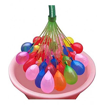 KIVYA Holi Ballons Rubber Water Balloons Holi Festival and Outdoor Water Sports Fun, Multicolor - Pack of 3 (111 Balloon)