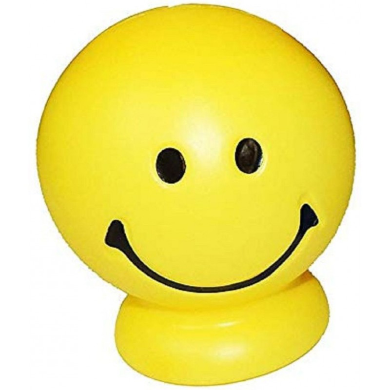 KIVYA Smiley Money Saving Bank, Coin Holder, Piggy Bank for Kids ( Pack - 1)Yellow