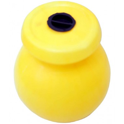 KIVYA Yellow Plastic Piggy Bank - Pack of 1