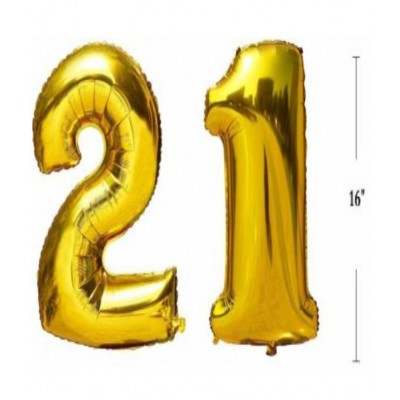 KR Solid 21st Happy Birthday Combo Decoration