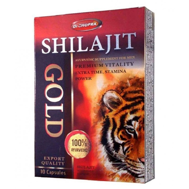 Kamveda Dr Chopra Shilajit gold (packof3) Capsule 10 no.s