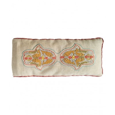 Kanyoga Organic Lavender and Flaxseed Filled Eye Pillow For Relaxing Yoga Spa Meditation